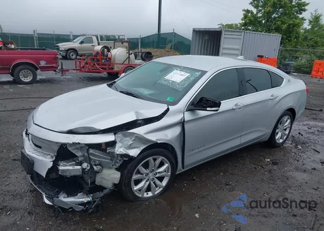 2018 Chevrolet Impala Lt из США, поврежденный, VIN 1G1105SA1JU131478